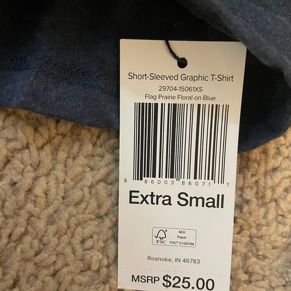 Short-Sleeved Graphic T-Shirt. 100% Cotton. New w/ Tags - Picture 2 of 2